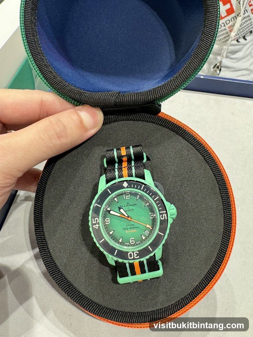 Swatch x Blancpain Scuba 200 Watch