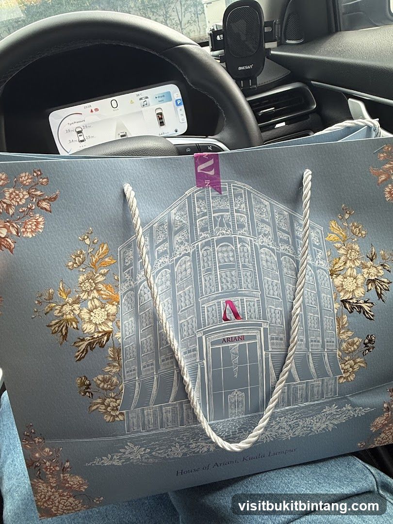 Shopping Bag in Car
