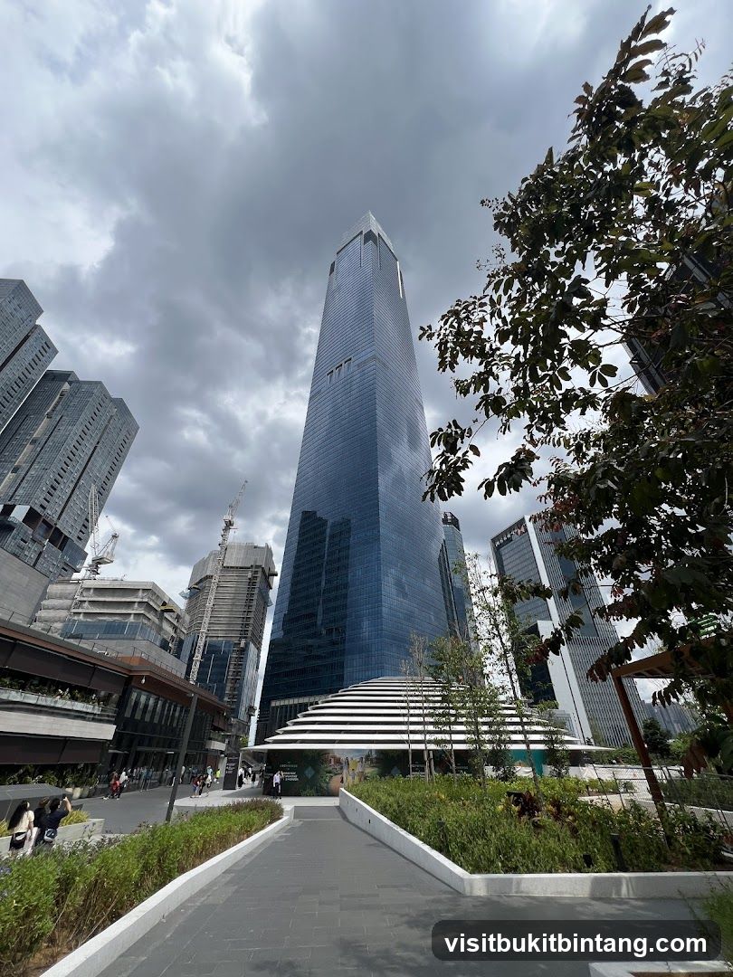 Modern Cityscape with Tall Buildings