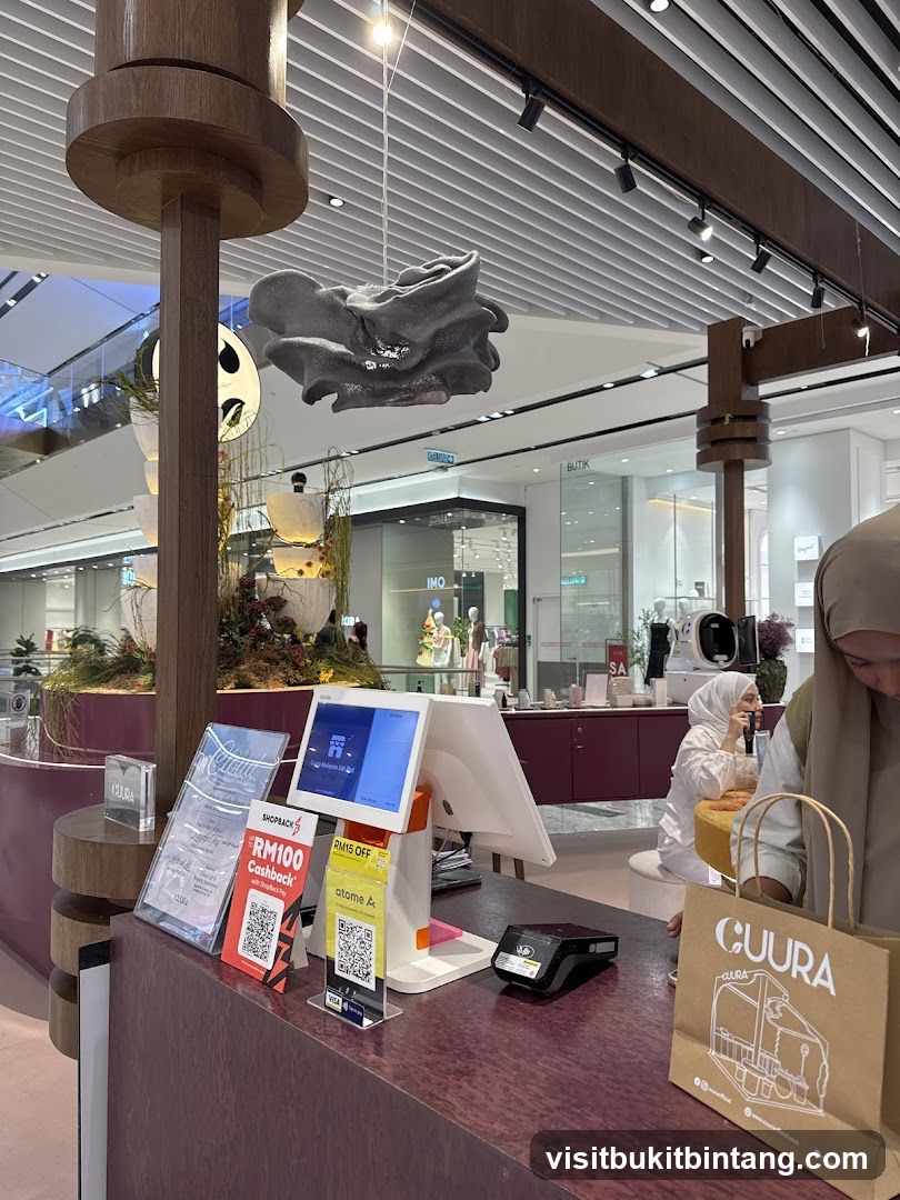 Checkout Counter with Promotional Displays