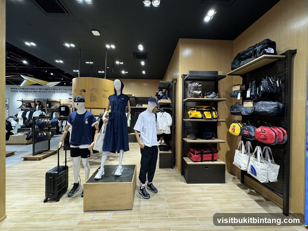 The North Face Store Interior