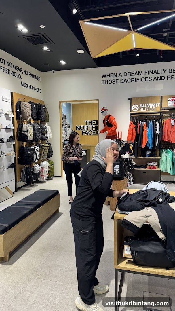 The North Face Store Interior