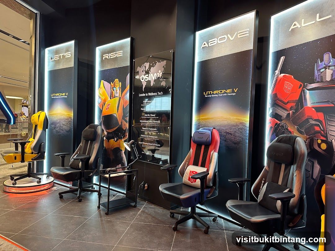 Gaming Chairs Display