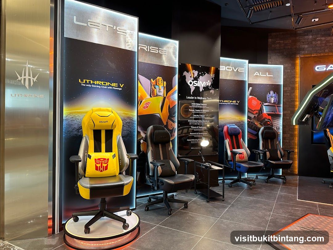 Gaming Chairs Display