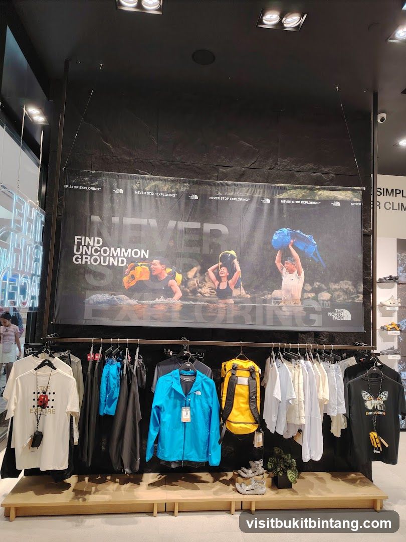 The North Face Store Display