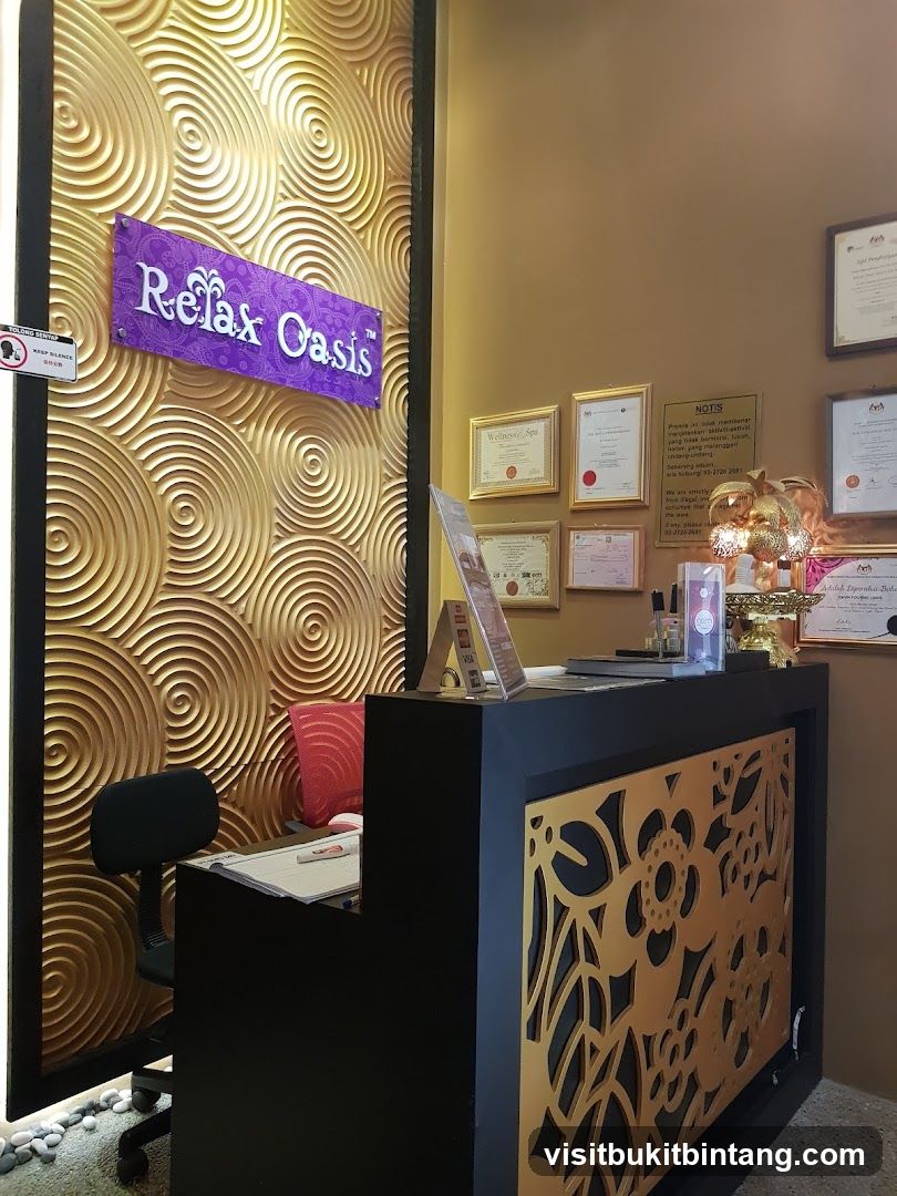 Spa Reception Area