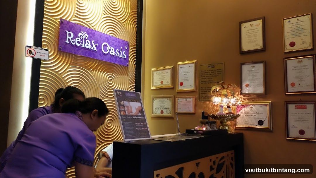 Spa Reception Area