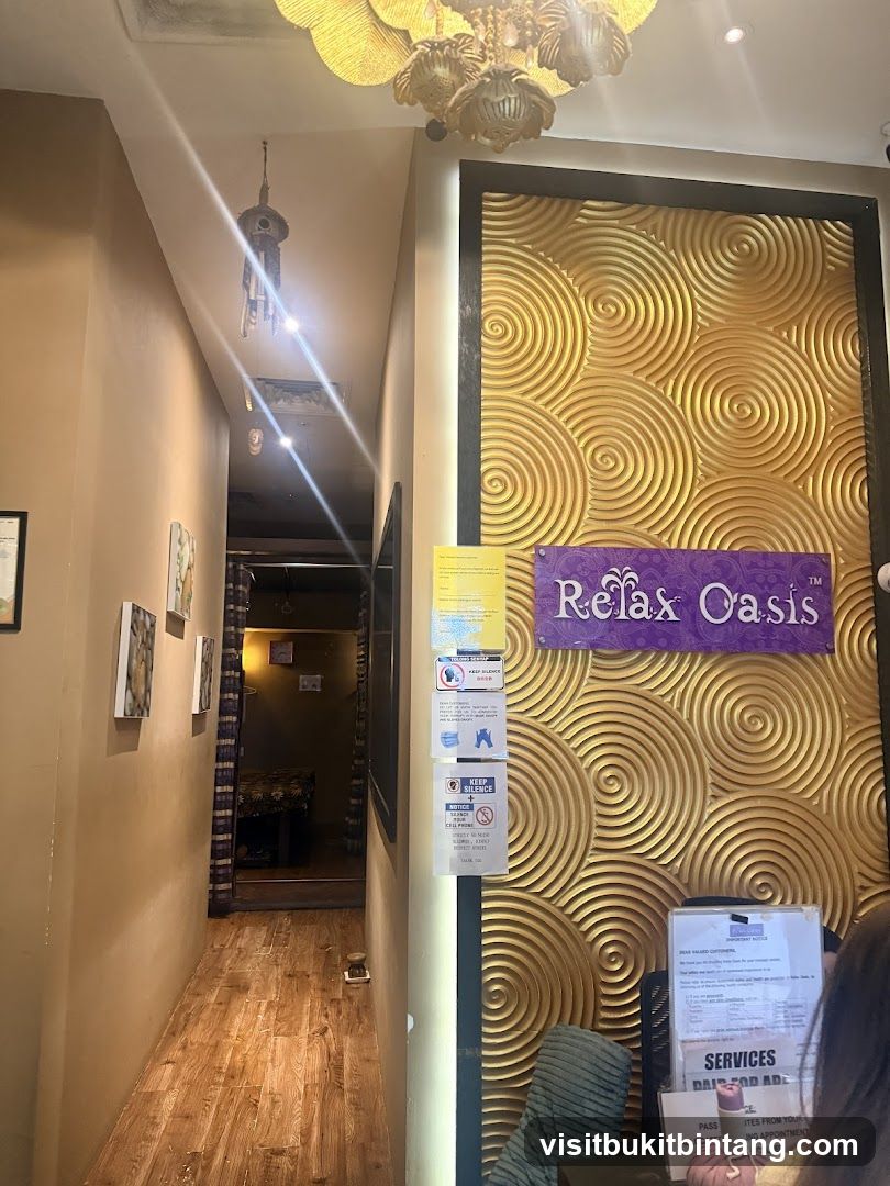 Relax Oasis Reception Area