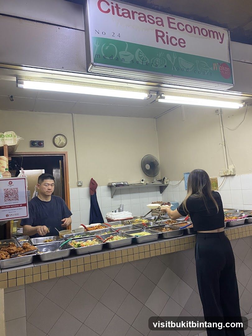 Economy Rice Stall