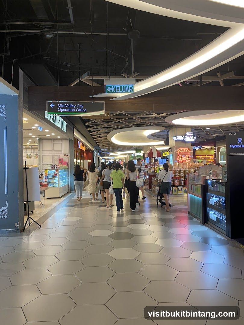 Indoor Shopping Mall Corridor