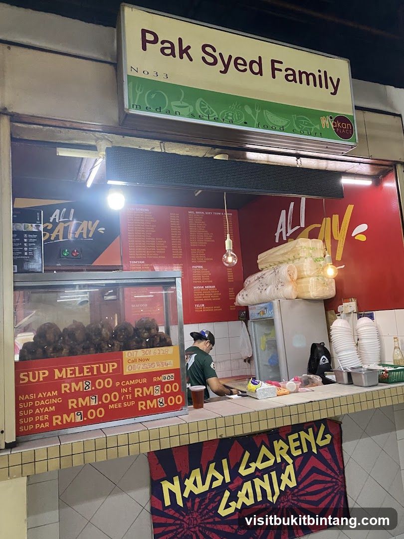 Pak Syed Family Food Court Stall