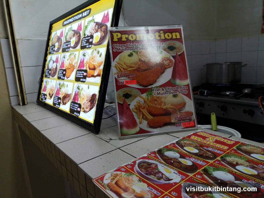 Promotional Menu Displays