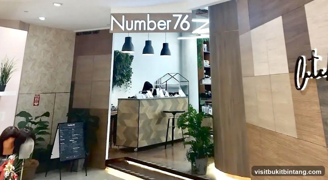 Number 76 Salon Interior