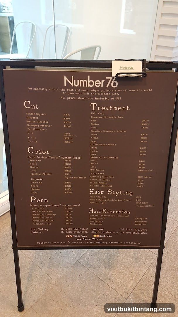 Number 76 Hair Services