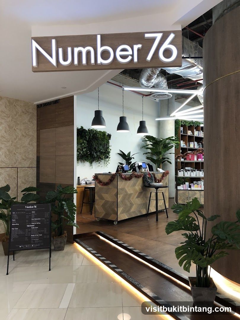 Number76 Hair Salon - Gardens Mall