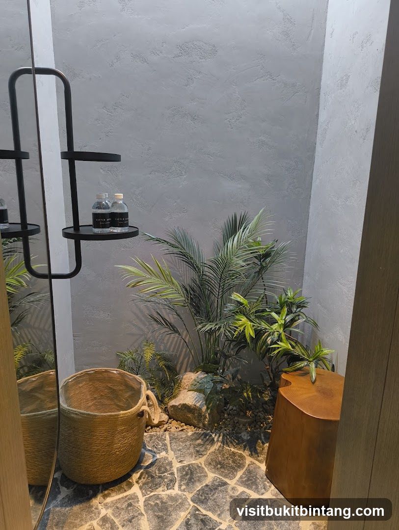 Modern Bathroom with Natural Elements
