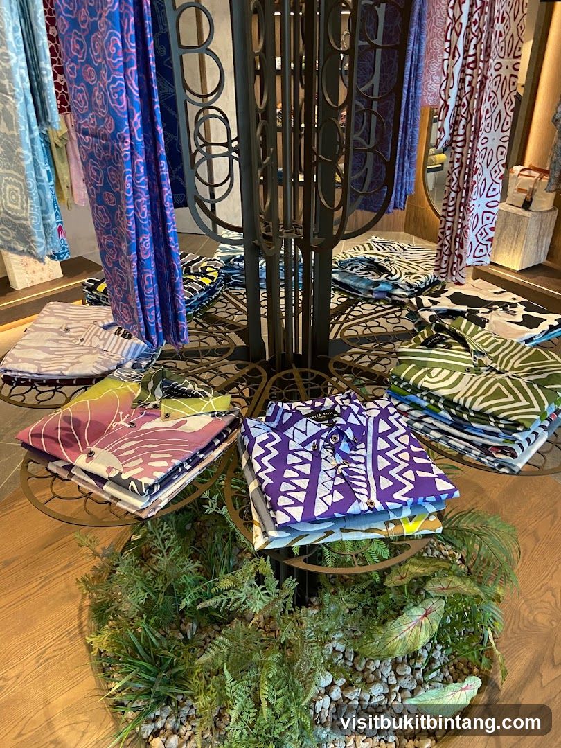 Folded Shirts Display