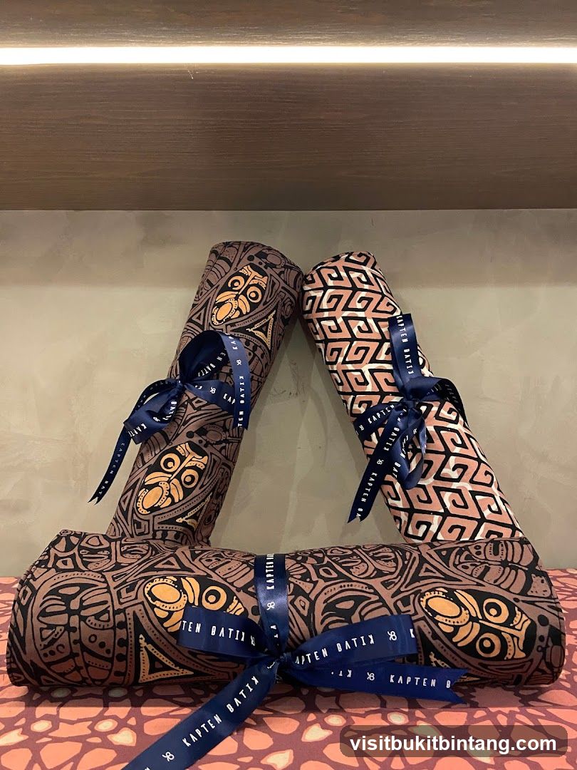 Rolled Batik Fabrics