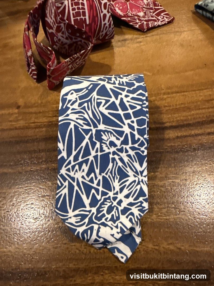 Folded Neckties