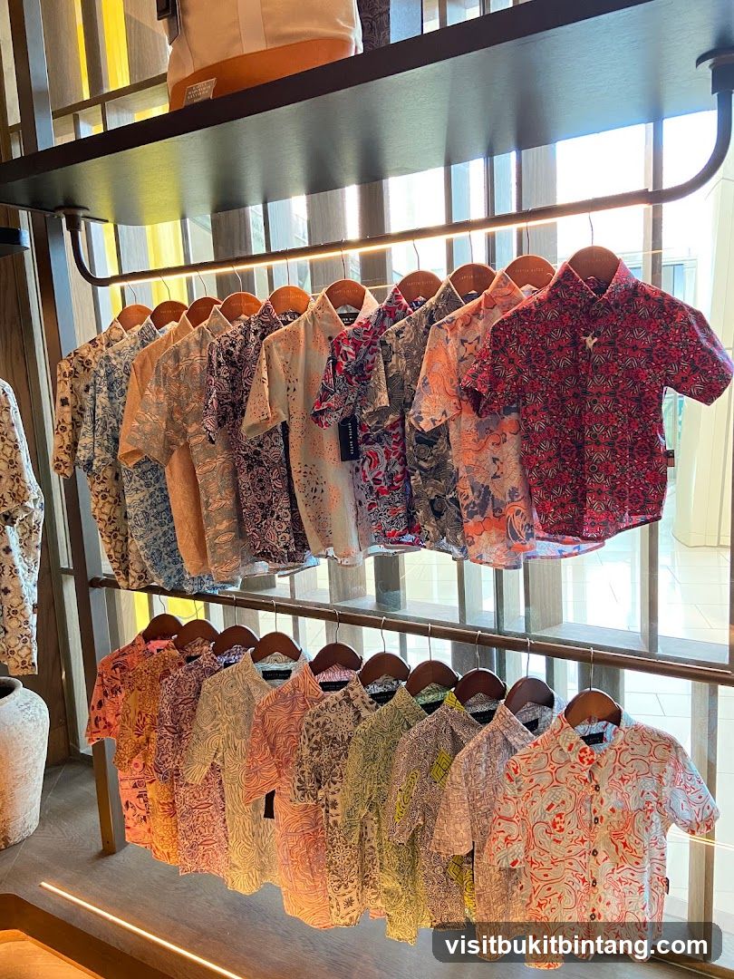 Children's Shirts Display