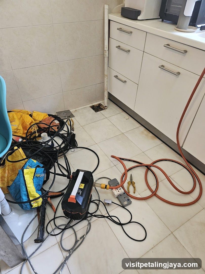 Workshop or Utility Room with Equipment