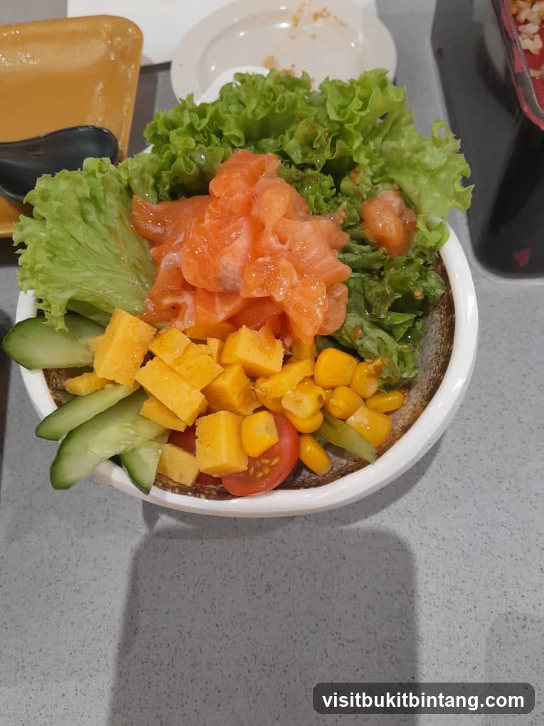 Salmon Salad Bowl