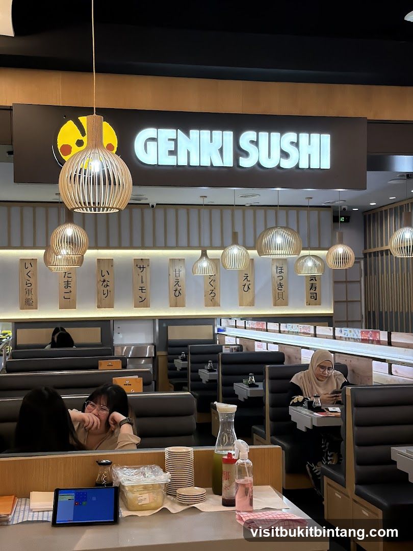 Genki Sushi Interior