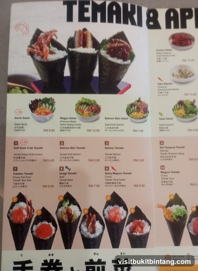 TEMAKI & APPETIZERS