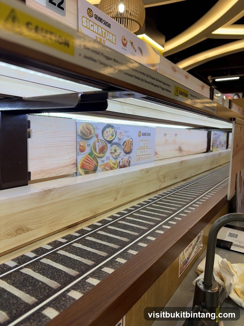 Genki Sushi Conveyor Belt