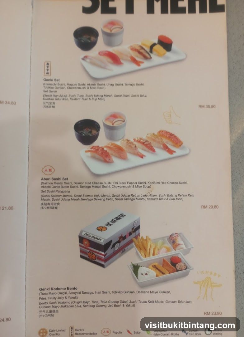 SET MEAL
