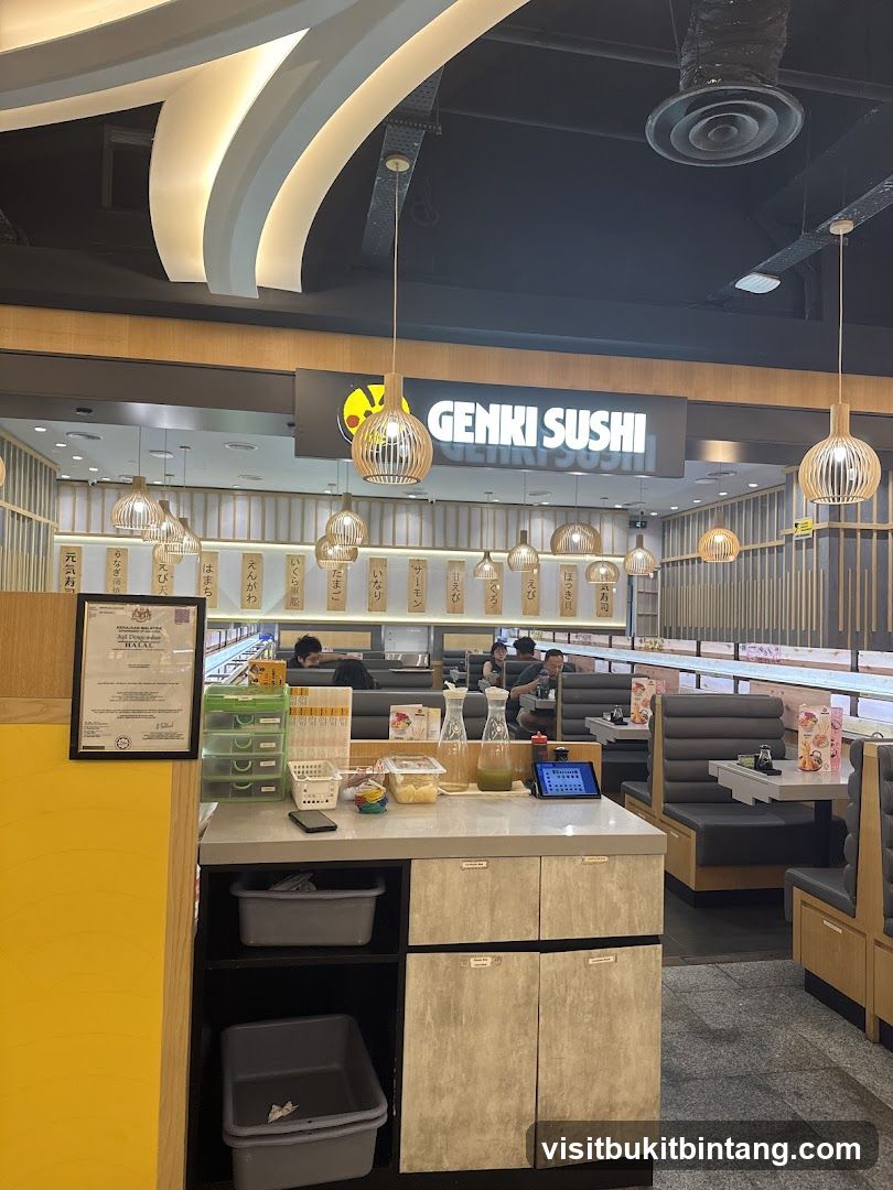 Genki Sushi Interior
