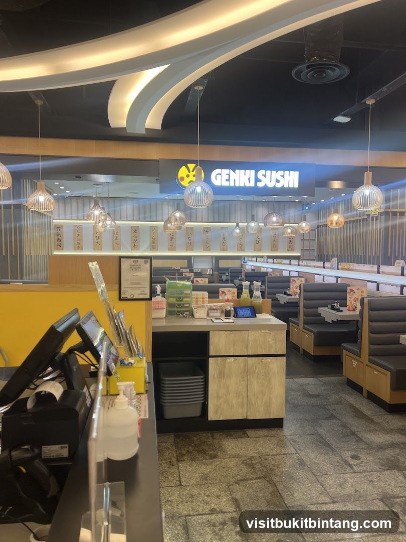 Genki Sushi Interior