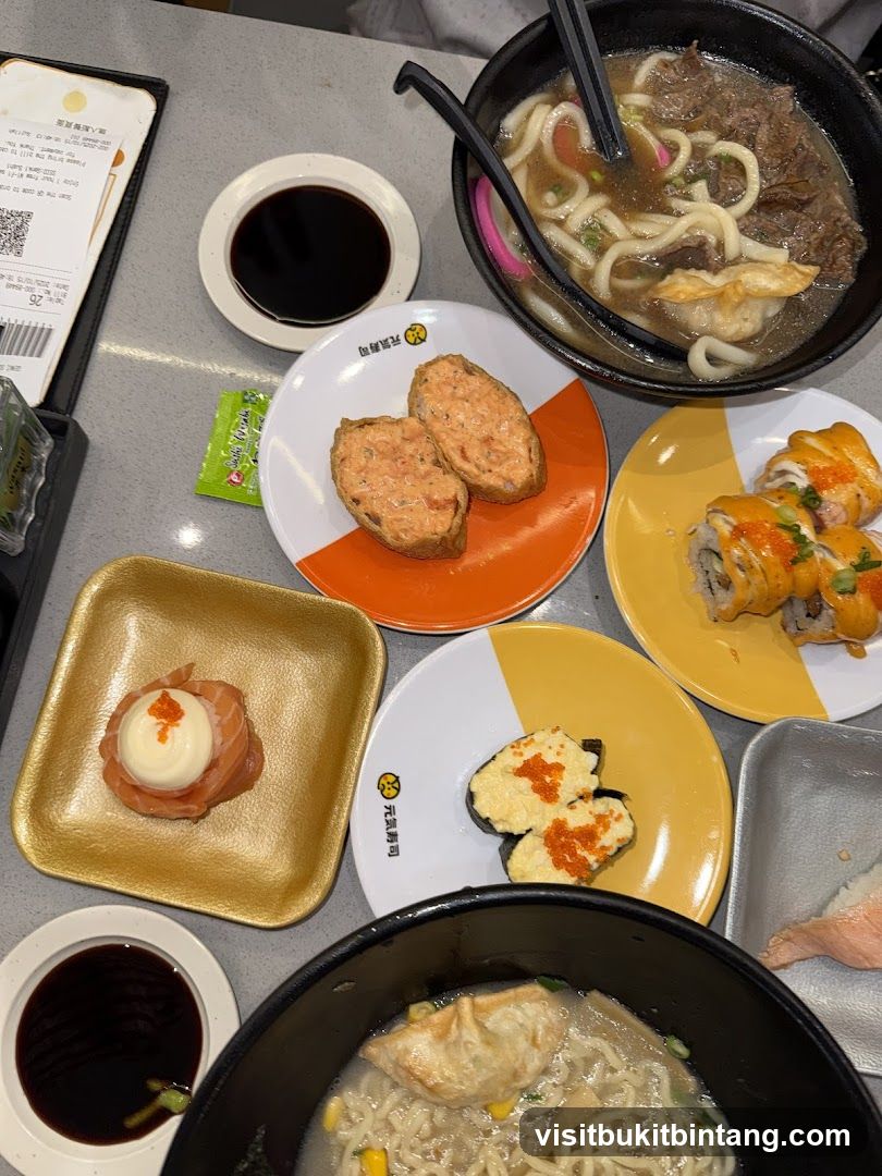 Sushi and Udon