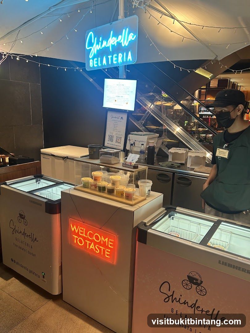 Shinderella Gelateria @ Bukit Bintang Lot10 ISETAN