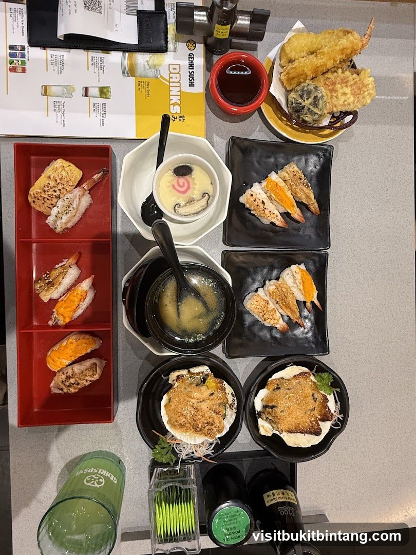 Sushi and Tempura Meal