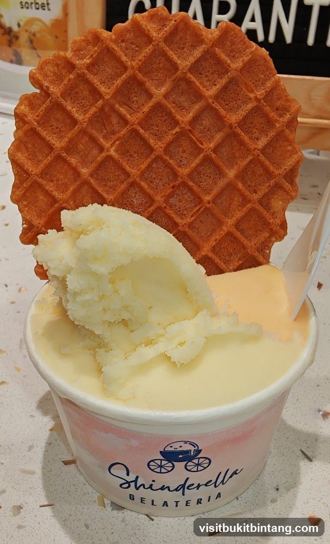 Ice Cream Cup with Waffle