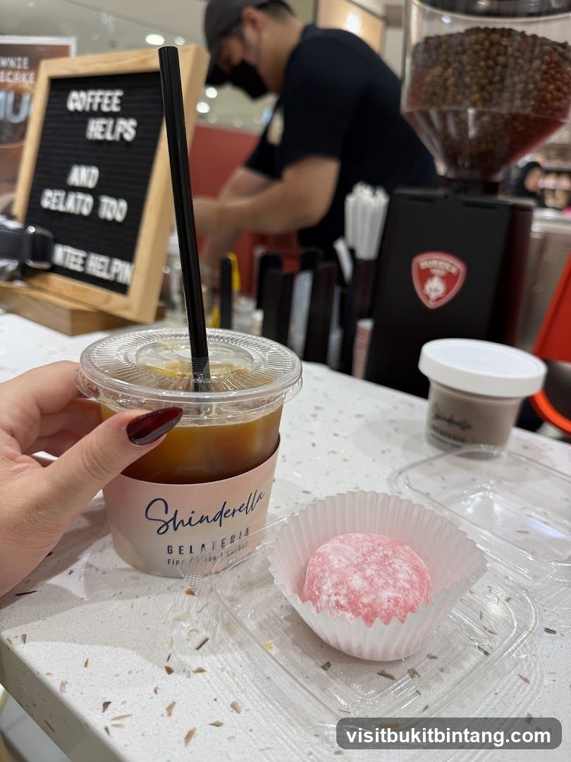 Coffee and Mochi