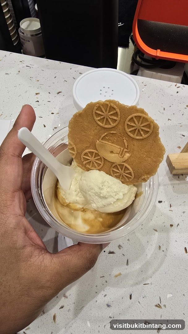 Ice Cream with Cookie