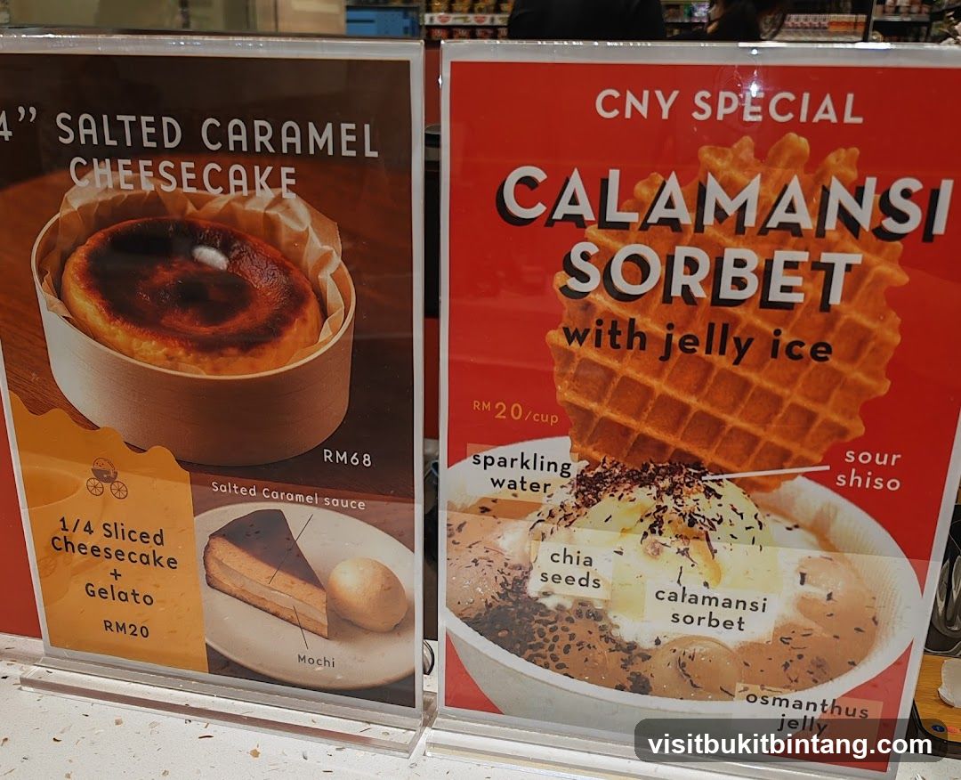 Dessert Menu