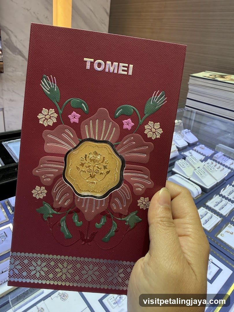 Tomei Gift Card or Product Display