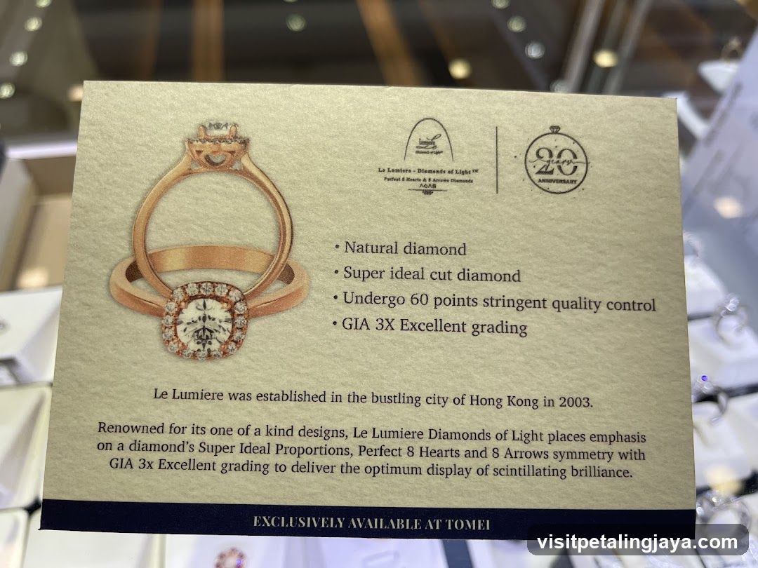 Le Lumiere Diamond Ring Card
