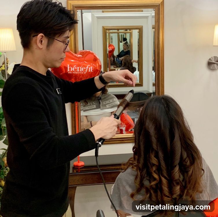 Hair Styling Session with Benefit Balloon