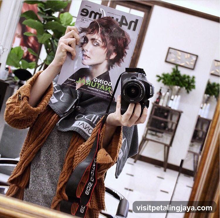 Magazine and Camera Reflection