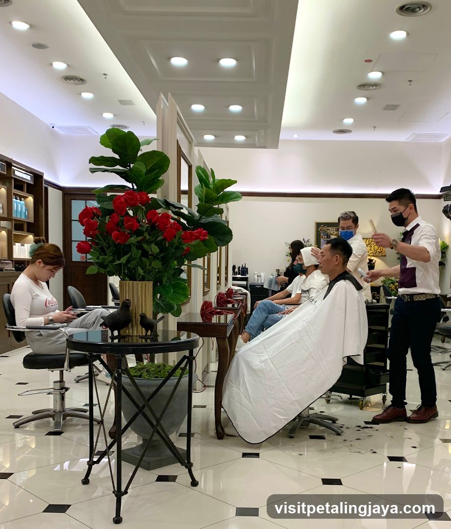 Barbershop Interior Scene