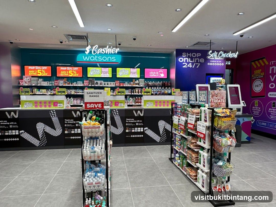 Watsons Store Interior