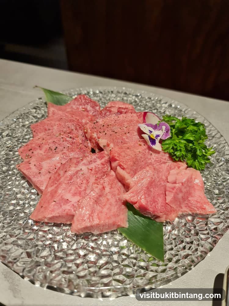 Raw Sliced Meat Platter
