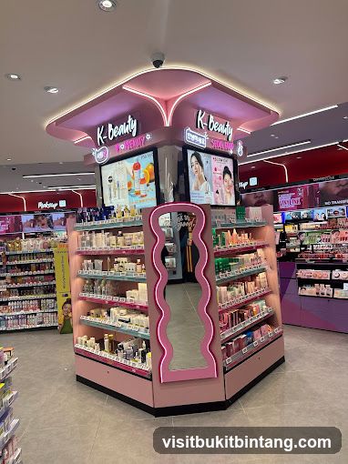 K-Beauty Store Display