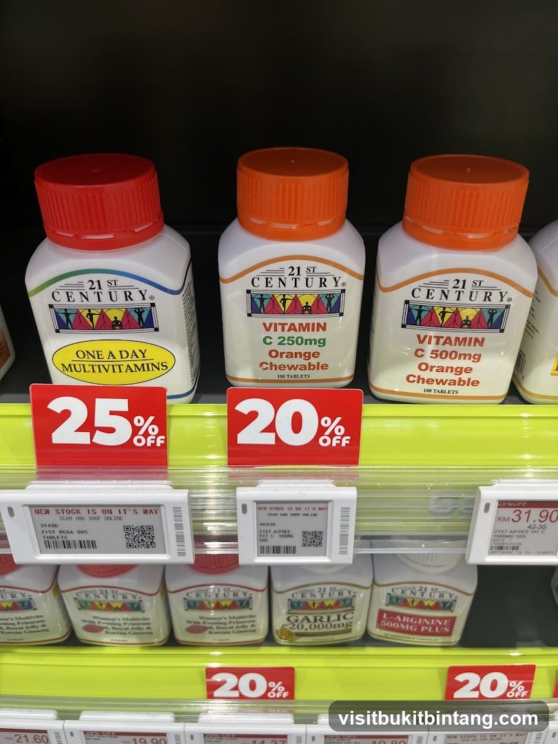Vitamins and Supplements on Sale