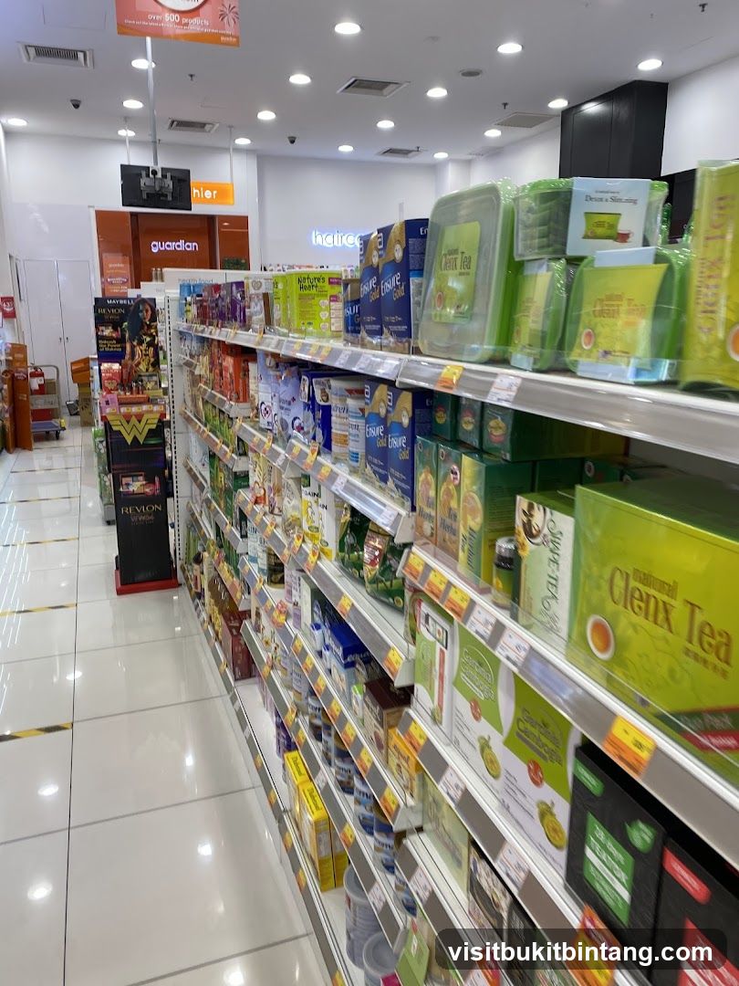 Health and Beauty Products Aisle