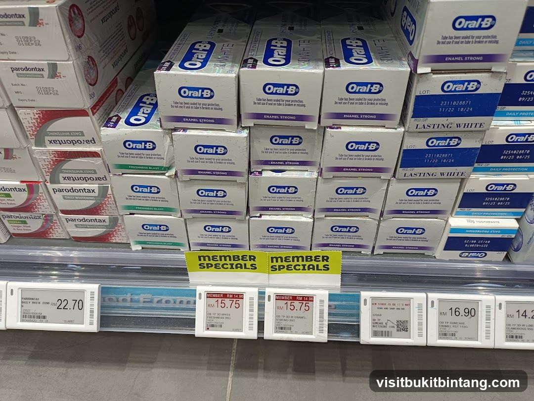 Toothpaste Display